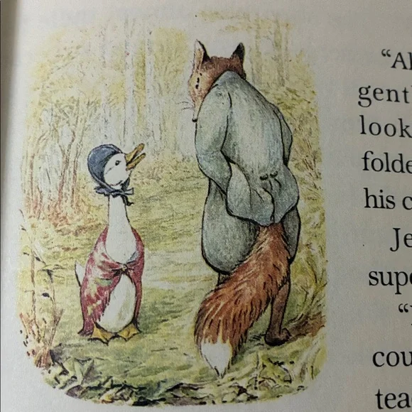 GREAT BIG TREASURY OF BEATRIX POTTER / Vintage 1992 & Plush - Picture 11 of 16